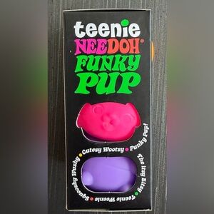 Teenie Needoh Funky Pup Kids Toy - Pink & Purple